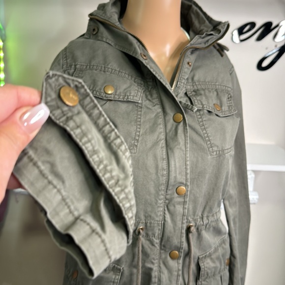 PTP 19 inches length 29 inches size extra small olive green jacket - Picture 8 of 9